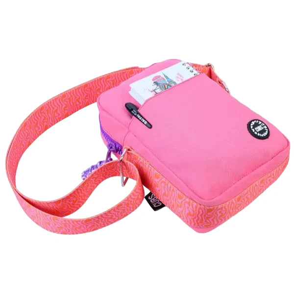 Cubs Cross Body Bag For Unisex, Pink - Image 3