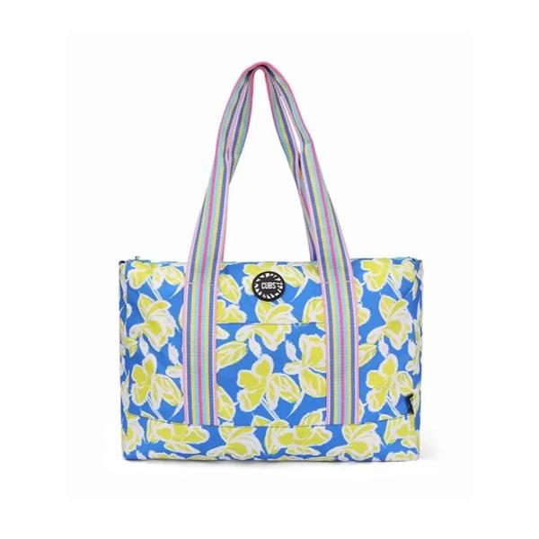 Cubs Ships And Flowers Double Face Tote Bag For Unisex - Image 2