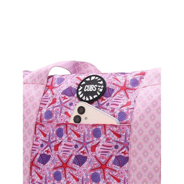 Cubs Bluish Tie Dye And Pinky Stars Double Face Tote Bag For Unisex - Image 6