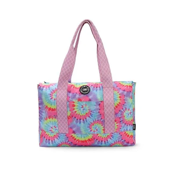 Cubs Flowery Tie Dye Double Face Tote Bag For Unisex