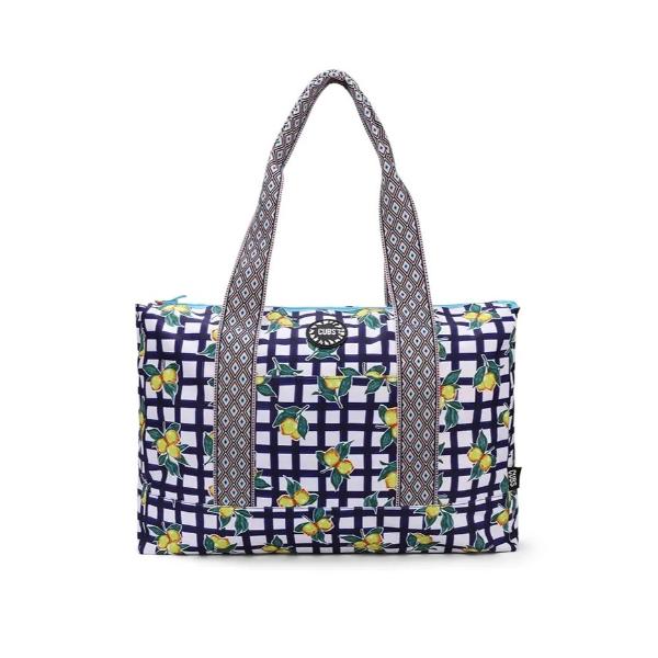 Cubs Flowery Tie Dye Double Face Tote Bag For Unisex - Image 2