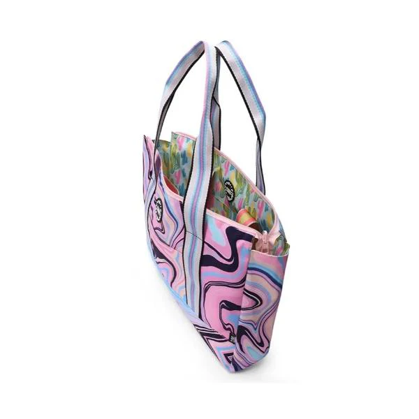Cubs Cactus And Swirls Double Face Tote Bag For Unisex - Image 3