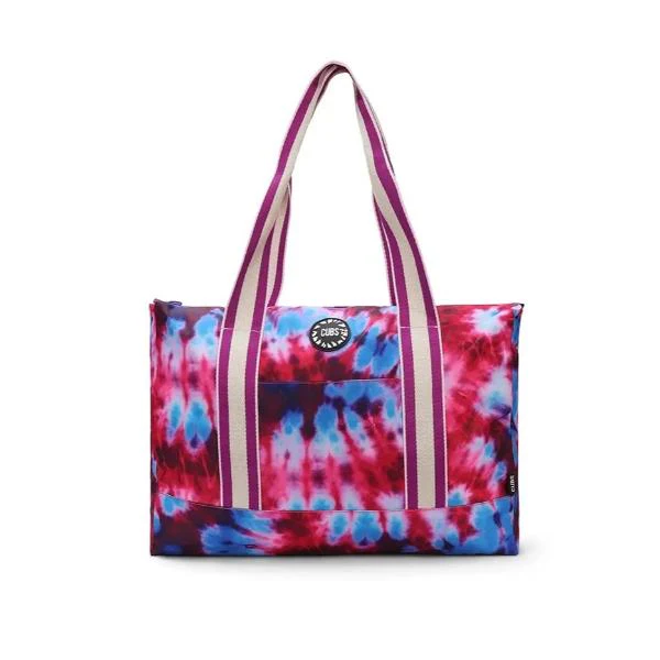 Cubs Passion Fruits And Purple Tie Dye Double Face Tote Bag For Unisex - Image 2