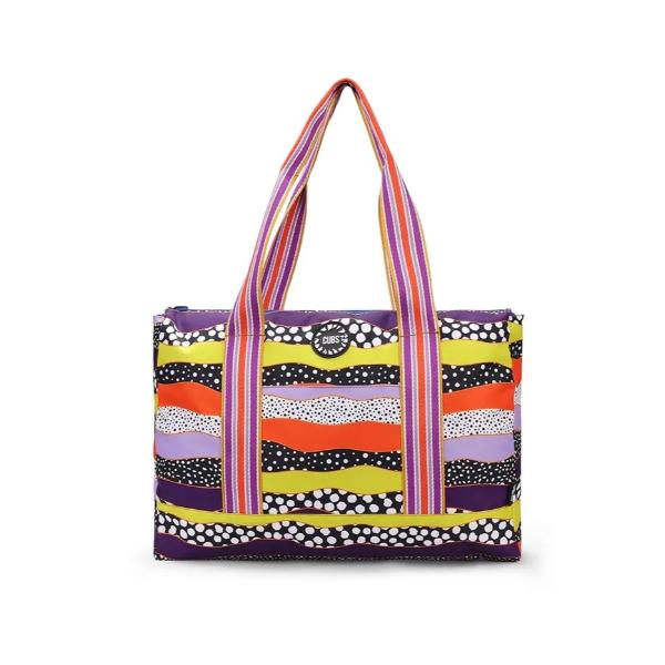 Cubs Waves And Gardens Double Face Tote Bag For Unisex - Image 2