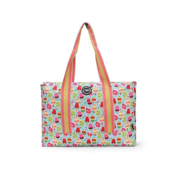 Cubs Pineapples And Ice Cream Double Face Tote Bag For Unisex - Image 2