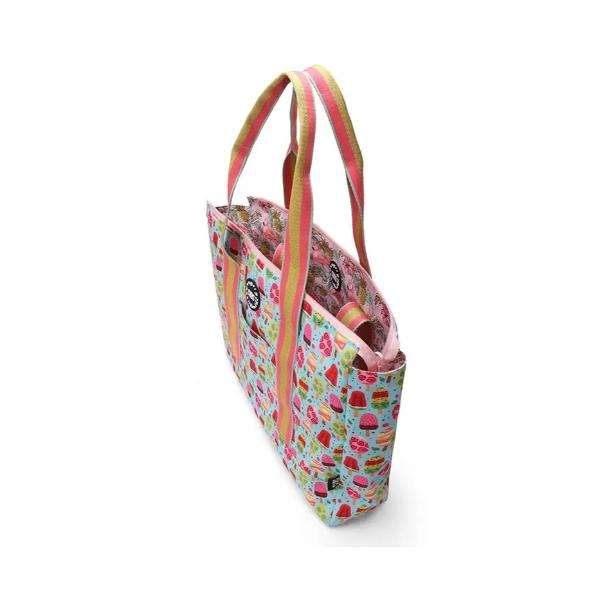 Cubs Pineapples And Ice Cream Double Face Tote Bag For Unisex - Image 4