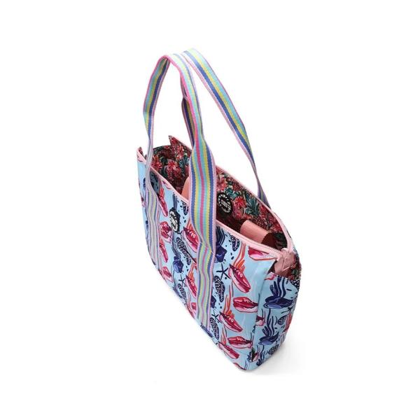 Cubs Tropical Under The Sea Double Face Tote Bag For Unisex - Image 3