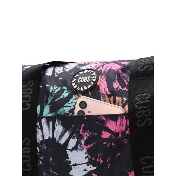 Cubs Black & Pink Tie Dye Double Face Tote Bag For Unisex - Image 5