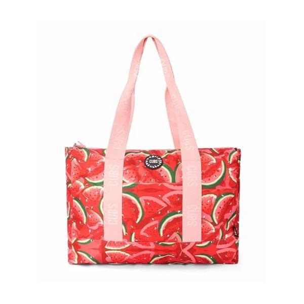 Cubs Watermelons And Pineapples Double Face Tote Bag For Unisex - Image 2