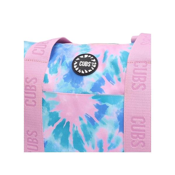 Cubs Colorful Vibes And Tie Dye Double Face Tote Bag For Unisex - Image 5