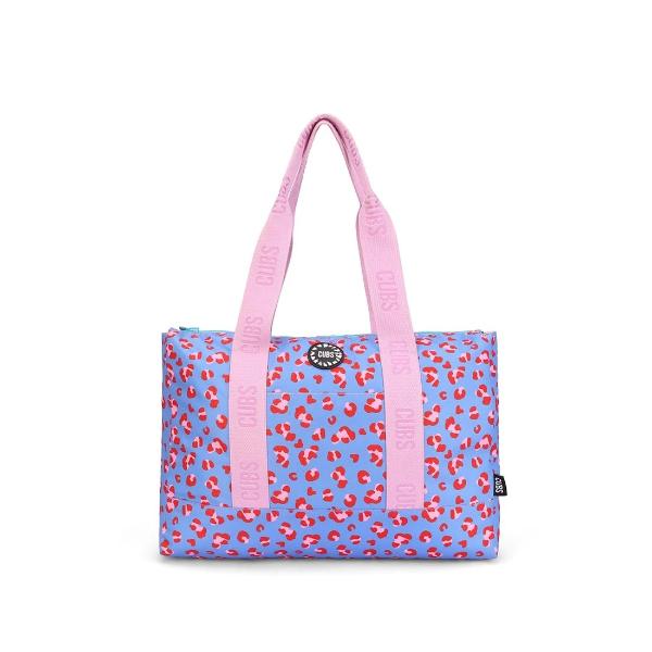 Cubs Blue Vibes Only Double Face Tote Bag For Unisex - Image 2