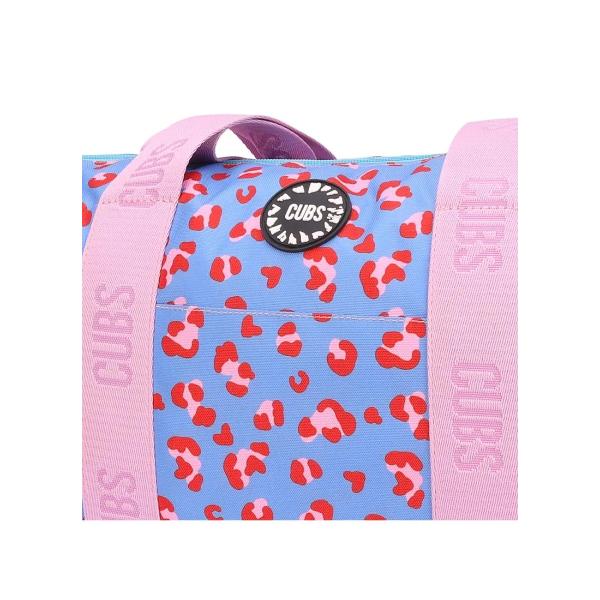 Cubs Blue Vibes Only Double Face Tote Bag For Unisex - Image 5