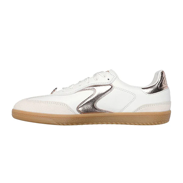Skechers Hotshot Lifestyle Shoes For Women, White Rose Gold - Image 2