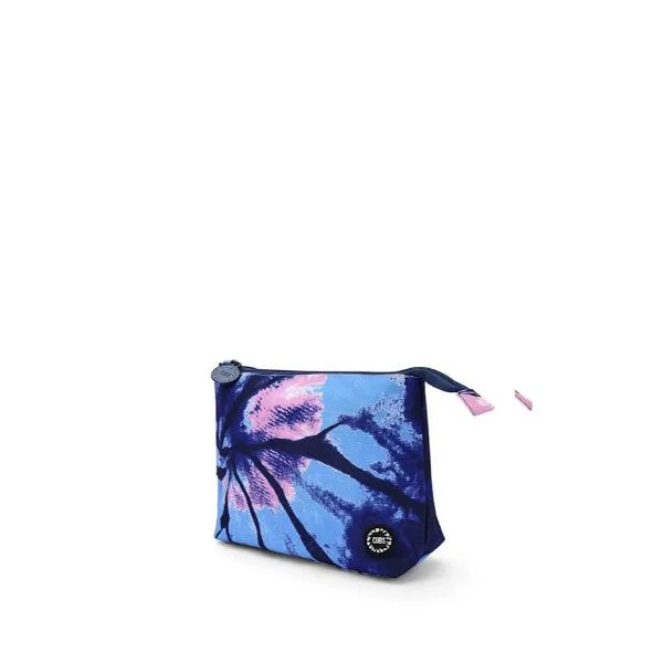 Cubs Shades Of Blue Tie Dye Medium Pouch For Unisex - Image 2