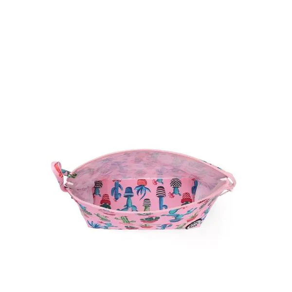 Cubs Pink Cactus Large Pouch For Unisex - Image 3