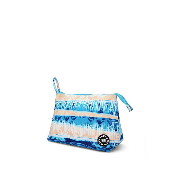 Cubs Blue & Peach Large Pouch For Unisex - Image 2