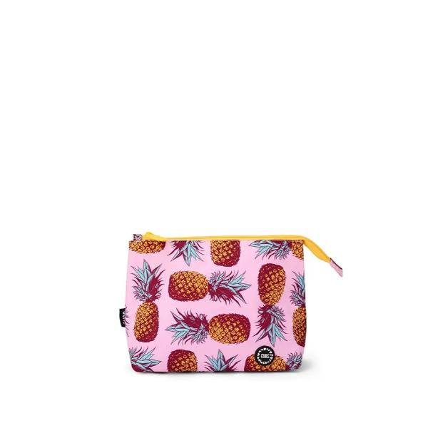 Cubs Purple Pineapples Medium Pouch For Unisex