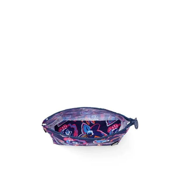 Cubs Navy Flowers Medium Pouch For Unisex - Image 3