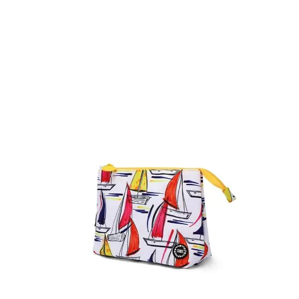 Cubs White Ships Medium Pouch For Unisex - Image 2