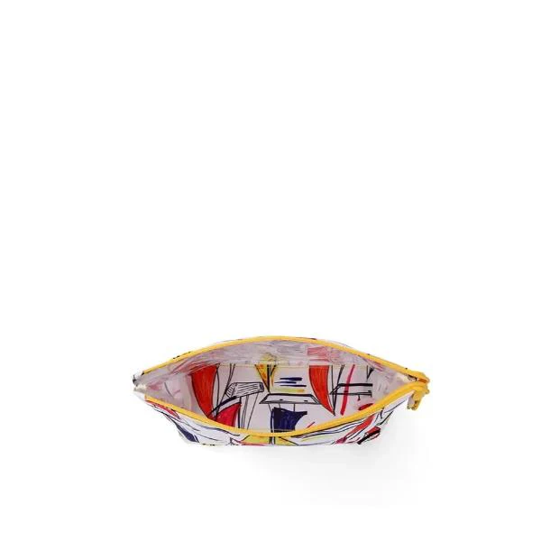 Cubs White Ships Medium Pouch For Unisex - Image 3