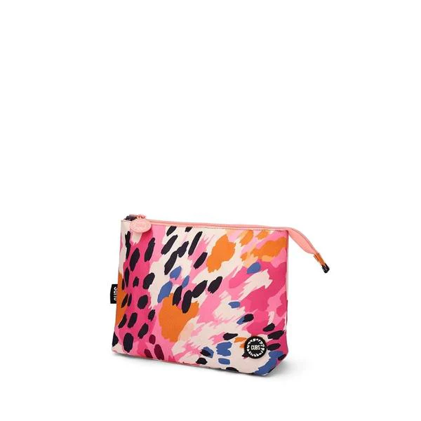Cubs Brown Leopard Medium Pouch For Unisex - Image 2