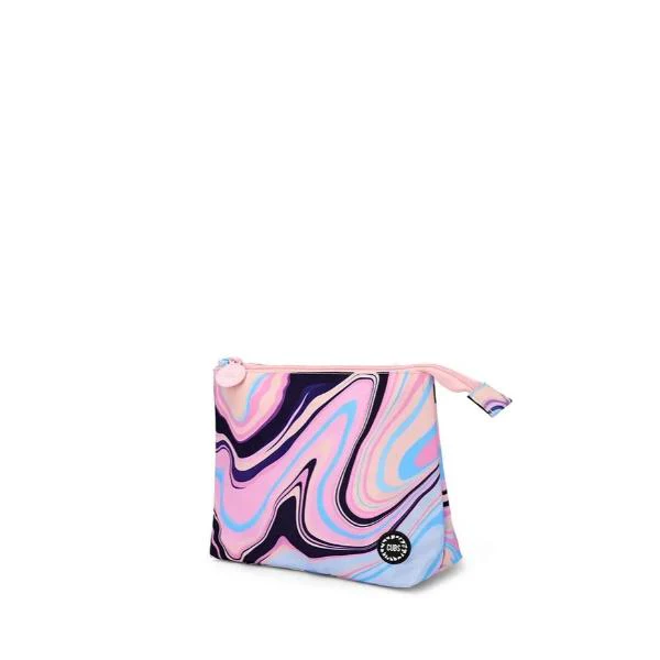 Cubs Lilac Swirls Medium Pouch For Unisex - Image 2