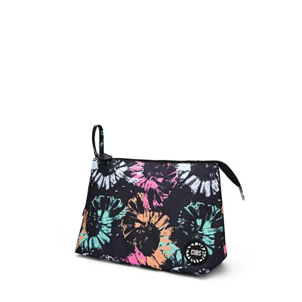 Cubs Dark Tie Dye Large Pouch For Unisex