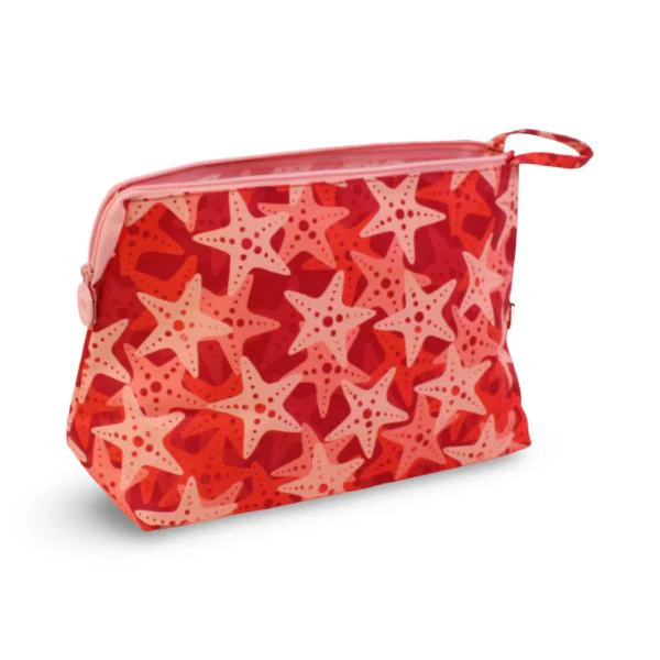 Cubs Peach Stars Large Pouch For Unisex - Image 2