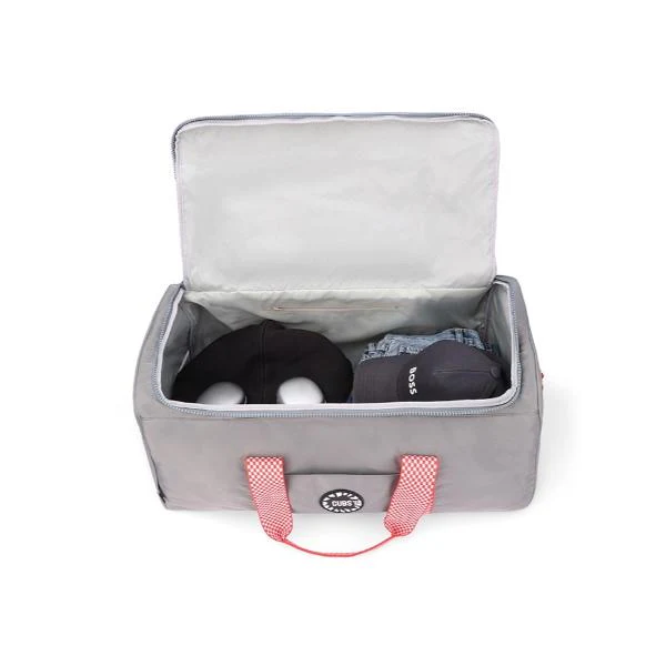 Cubs Serious Grey Weekender Duffel Hand Bag 63 L For Unisex - Image 2