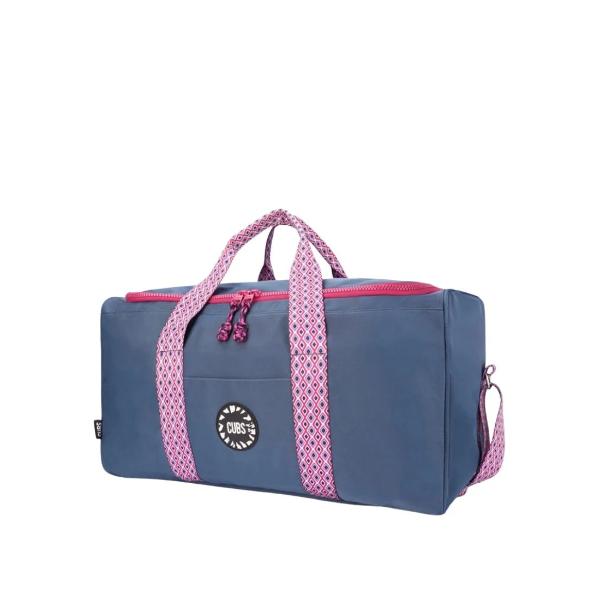 Cubs Navy Weekender Duffel Hand Bag 63 L For Unisex - Image 3