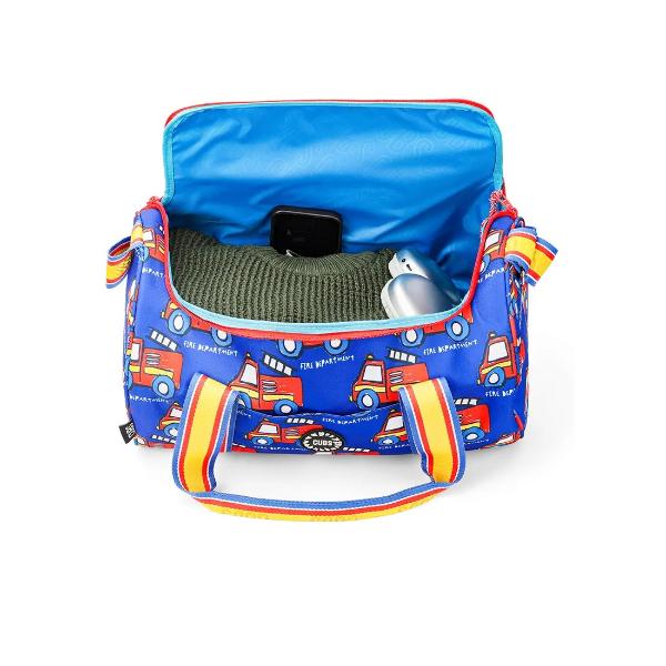 Cubs Fire Truck Medium Duffel Hand Bag 25 L For Unisex - Image 3