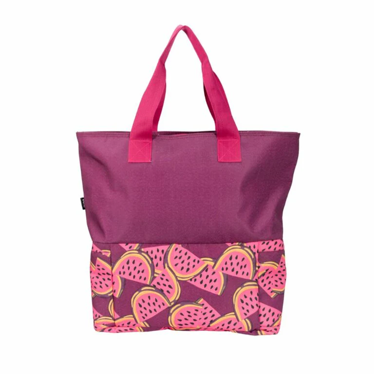 Cubs Purple Watermelon Cooling Tote Bag - Image 3