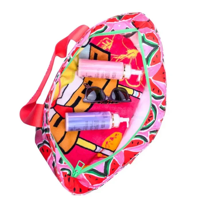 Cubs Watermelon Pink Fiesta Tote Cooling Bag For Unisex - Image 4