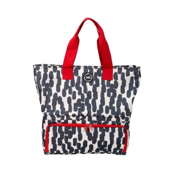 Cubs Black & White Dots Cooling Tote Bag For Unisex