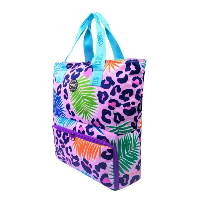 Cubs Multi Leopard Tote Cooling Bag For Unisex - Image 2