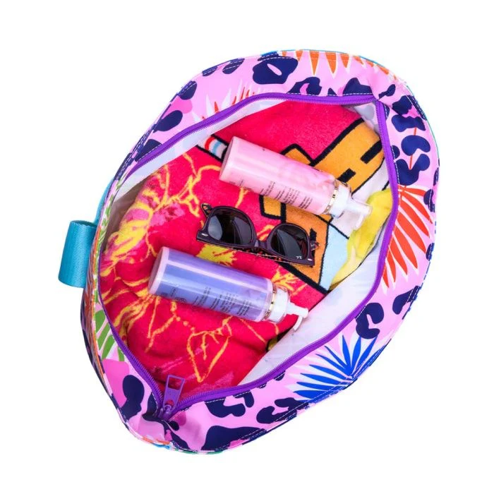 Cubs Multi Leopard Tote Cooling Bag For Unisex - Image 4