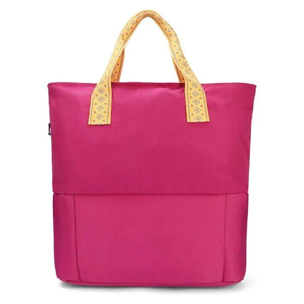 Cubs Orchid Plum Cooling Tote Bag For Unisex - Image 3