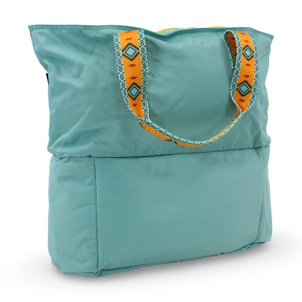 Cubs Ocean Green Cooling Tote Bag For Unisex - Image 2