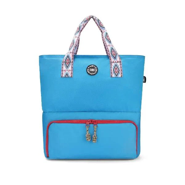 Cubs Cyan Blue Cooling Tote Bag For Unisex