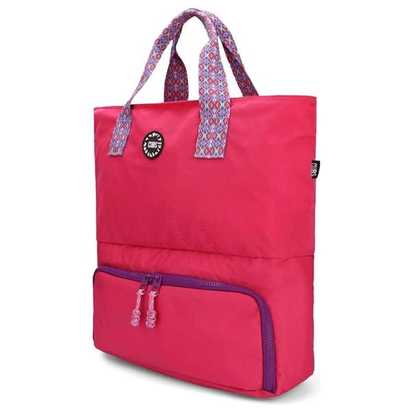 Cubs Shocking Pink Cooling Tote Bag For Unisex - Image 2