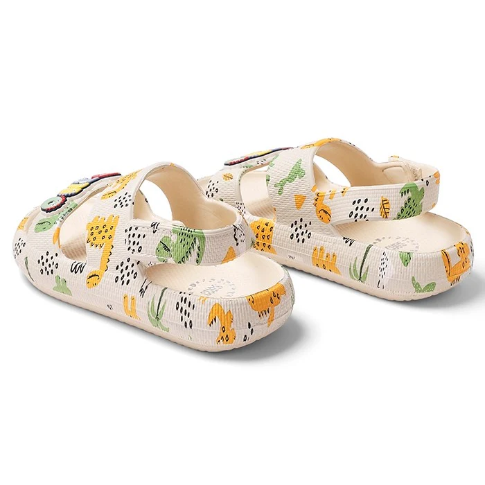 Cubs Khaki Dino Sandal For Boys - Image 3