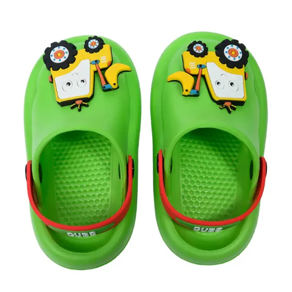 Cubs Clog Tracktor Green For Boys - Image 3