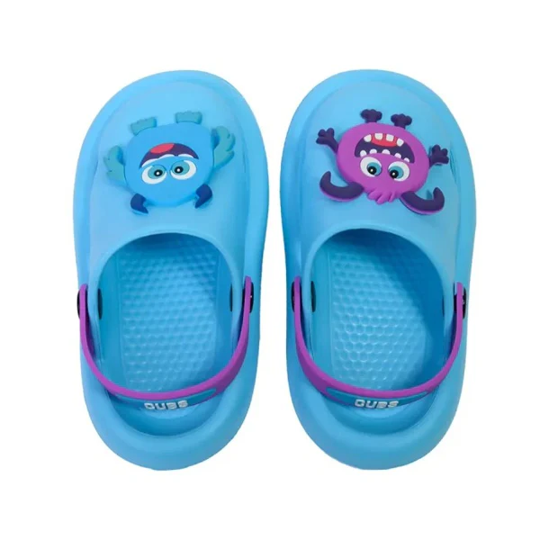 Cubs Kids Clog Turquoise Monsters, Baby Blue - Image 3