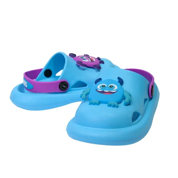 Cubs Kids Clog Turquoise Monsters, Baby Blue - Image 4
