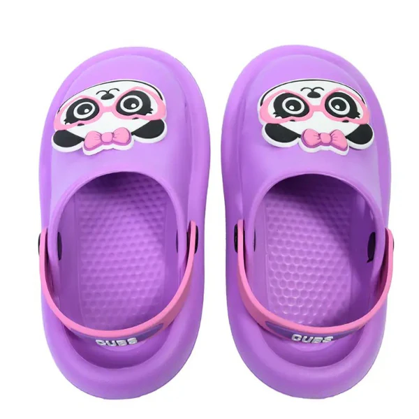 Cubs Clog Panda Purple For Girls - Image 3