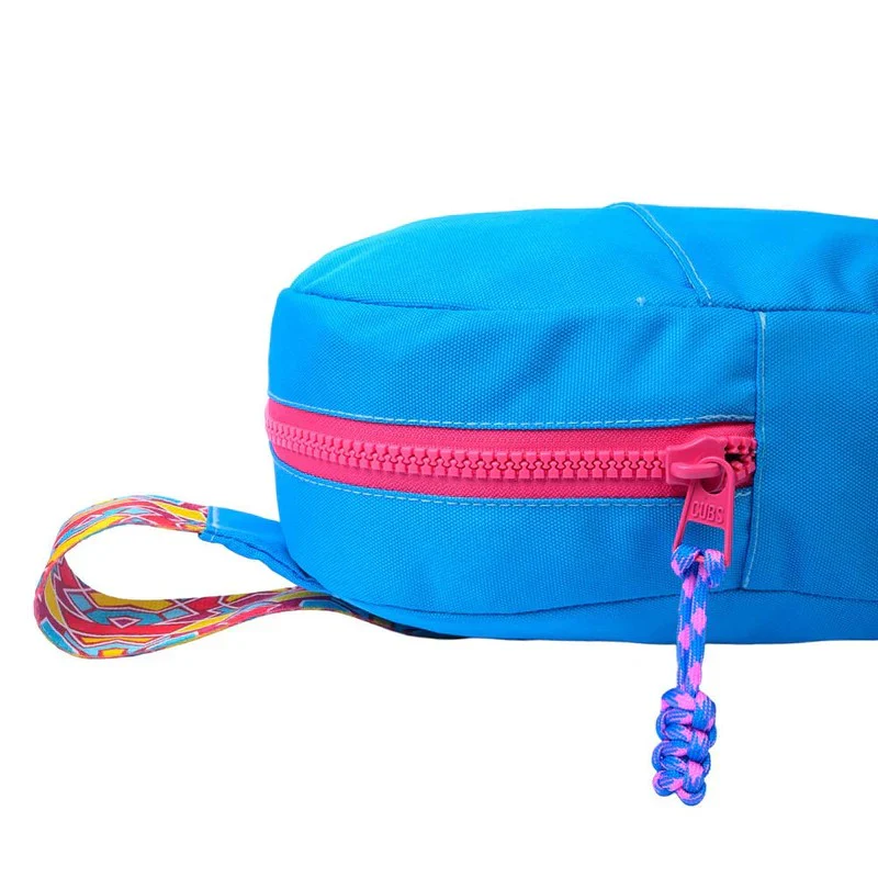 Cubs Sling 2 Front Pocket Cross Bag For Unisex, Blue&Fuchia - Image 5