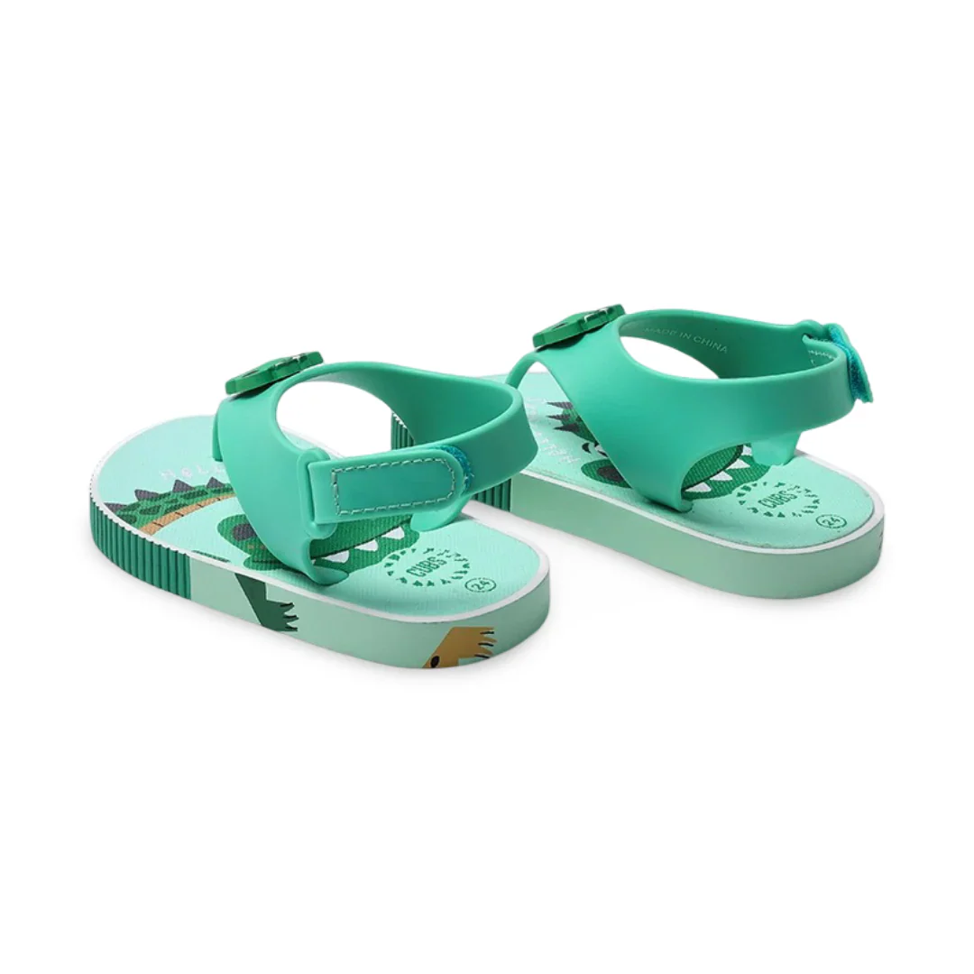 Cubs Dino Flip Flops For Toddler B - Image 3