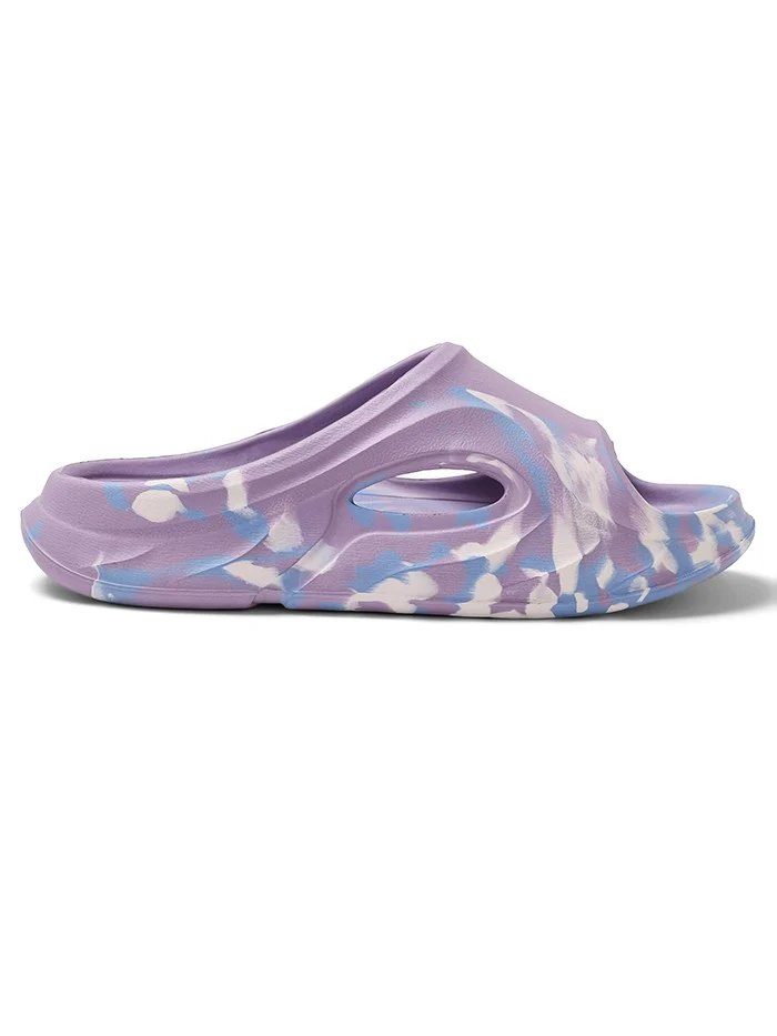 Cubs Lavender Bubble Walk Flip Flops For Women - Image 2