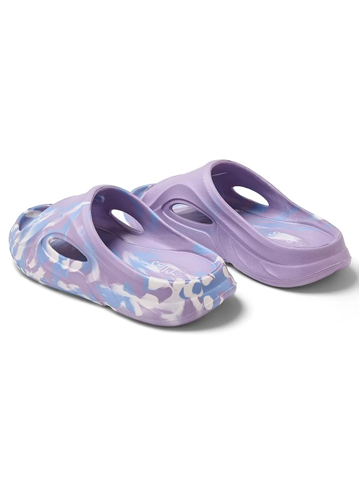 Cubs Lavender Bubble Walk Flip Flops For Women - Image 3