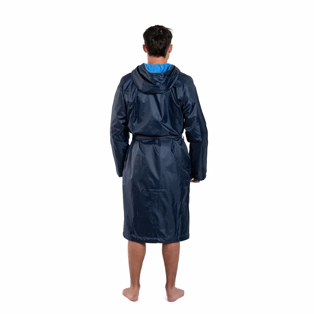 Trainetic Water Proof Robe For Men, Navy - Image 2